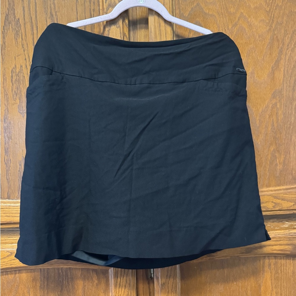 Women's Black Skort